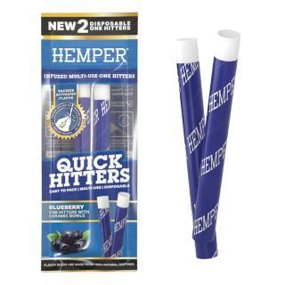 32017A - Pipa  One Hitter Quick Hemper Blueberry 1x2 ud.