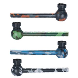 Pipa Cristal Camouflage 12 cm. Mix Color Pack 4 ud.