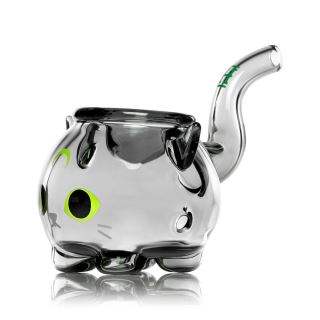 32008A - Pipa Cristal Hemper Black Cat 8 cm.