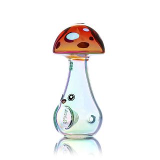 32007A - Pipa Cristal Hemper Trippy Shroom 12 cm