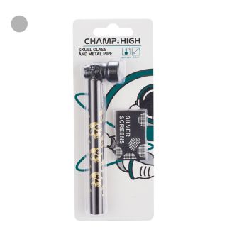 Pipa Cristal Skulls 13 cm. Mix Color