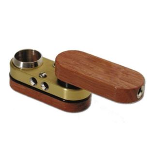 33202 - Pipa Metal & Madera Pleglable 75 mm.