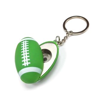 Pipa Metal Llavero Rugby 55 mm. Mix Color