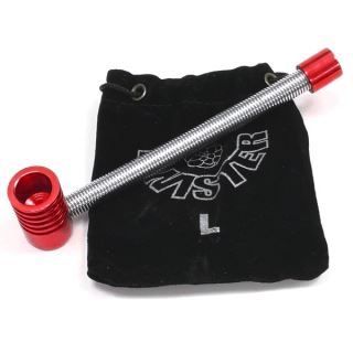 33224 - Pipa Metal Muelle Twister L 13 cm. Black