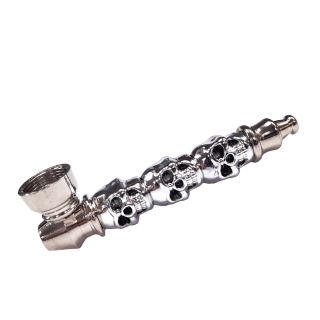 32757A - Pipa Metal Screens Skulls 7 cm.