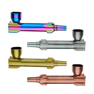 Pipa Metal Spacehip 90 mm. Pack 4 ud