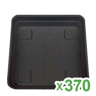 6684 - Plato Cuadrado Cannapot de 20x20 cm para Maceta 5,5 lt. y 7 lt. (Caja 370)