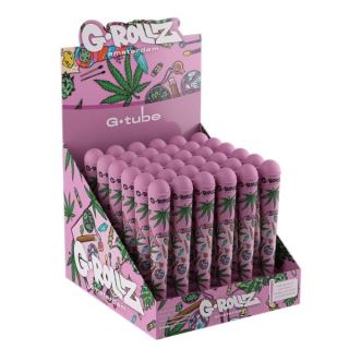 17399 - Porta Cigarros  G-Rollz 125 mm. Amarena 36 ud.