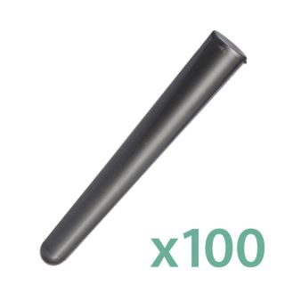 17109 - Porta Cigarros 100 mm. Silver 100 ud.
