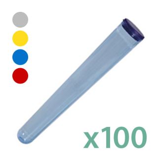 17127 - Porta Cigarros 140 mm. Fat 100 ud. Mix Color