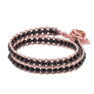 23515C - Pulsera Naga Granate