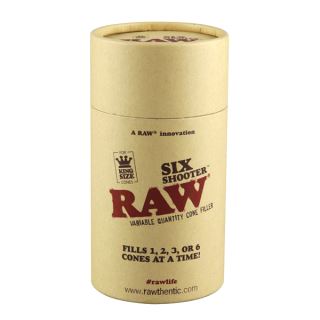 31412 - Rellenadora de Cones Raw Six Shooter King Size