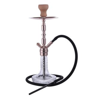 Shisha Aghbala White Steel 53 cm.