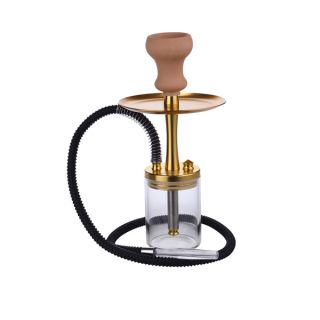34427A - Shisha Al Malik Deroua Alum Gold 34 cm.