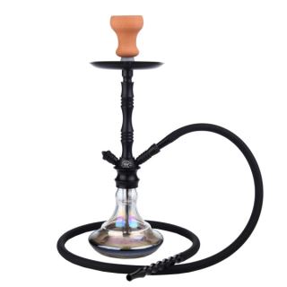 34440 - Shisha Al Malik Tabounte Black 50 cm.