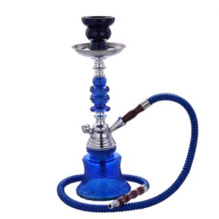 34411A - Shisha Al Malik Taza Blue Blue 35 cm.