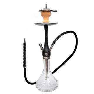 34436A - Shisha Madera Lisa Black 55 cm.