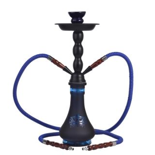 34442 - Shisha Talmest Black & Blue 42 cm.