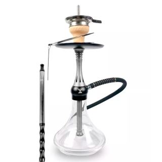 34421 - Shisha Toro Alfa Silver 43 cm.