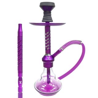 34413A - Shisha Toro Twister Purple 44 cm