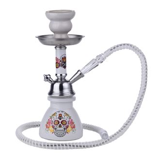 Shisha Wad Zam Skull 28 cm. Mix Color