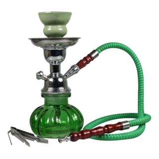 4968 - Shisha Waterpipe Verde 24 cm.