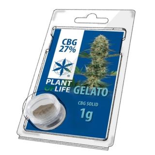 17758 - Solid 27% CBG Gelato 1 gr. Plant of Life