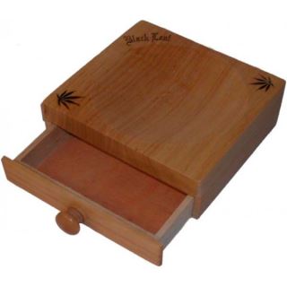 Tabla de Corte con Cajón Black Leaf