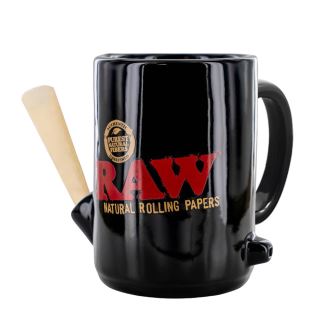 Taza Cooffe Mug Raw Cone Black