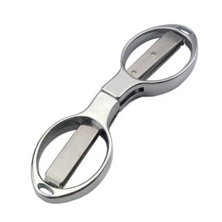 23831A - Tijera Plegable Pocket Grindear Silver 10 cm.