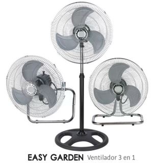 Ventilador 3x1 Easy Garden Industri. x 2 ud. 50 cm. 70 w