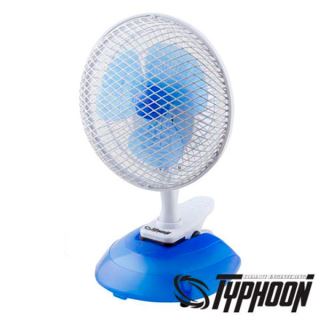 Ventilador Pinza & Base Typhoon II - 15 cm.