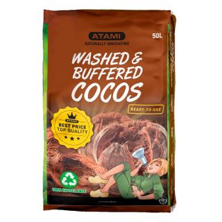 19659 - Washed & Buffered Cocos 50 l Atami B'cuzz