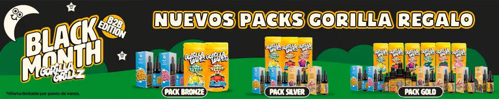 Gorilla Nuevos Packs