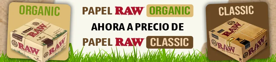 Raw nuevo precio organic